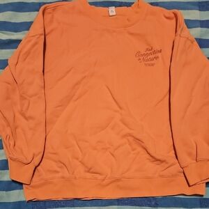 Orange Crewneck Sweater